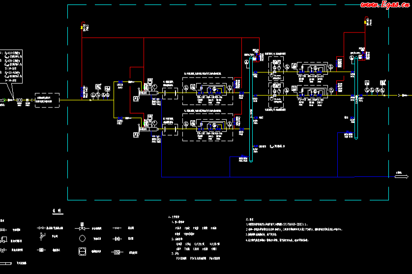 某高中壓<a href=http://m.tlzl001.com/e/tags/?tagname=%E8%B0%83%E5%8E%8B target=_blank class=infotextkey>調(diào)壓</a>站工程工藝管道儀表流程圖.png