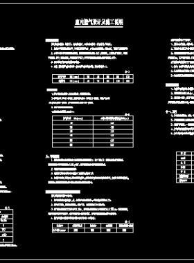 某小區(qū)住宅室內燃氣工程施工圖設計圖紙下載DWG文件