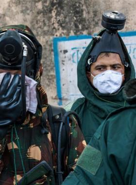 新德里6日發(fā)生煤氣泄漏事故，約200名學(xué)生現(xiàn)中毒癥狀