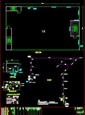 某有限公司3噸燃?xì)忮仩t供氣施工圖（說明、材料表、平面、系統(tǒng)圖）CAD文件